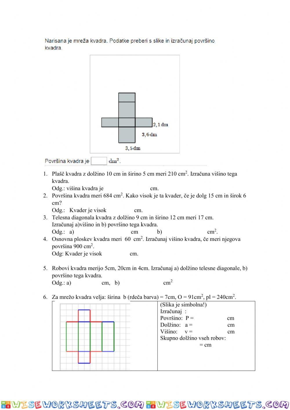 worksheet