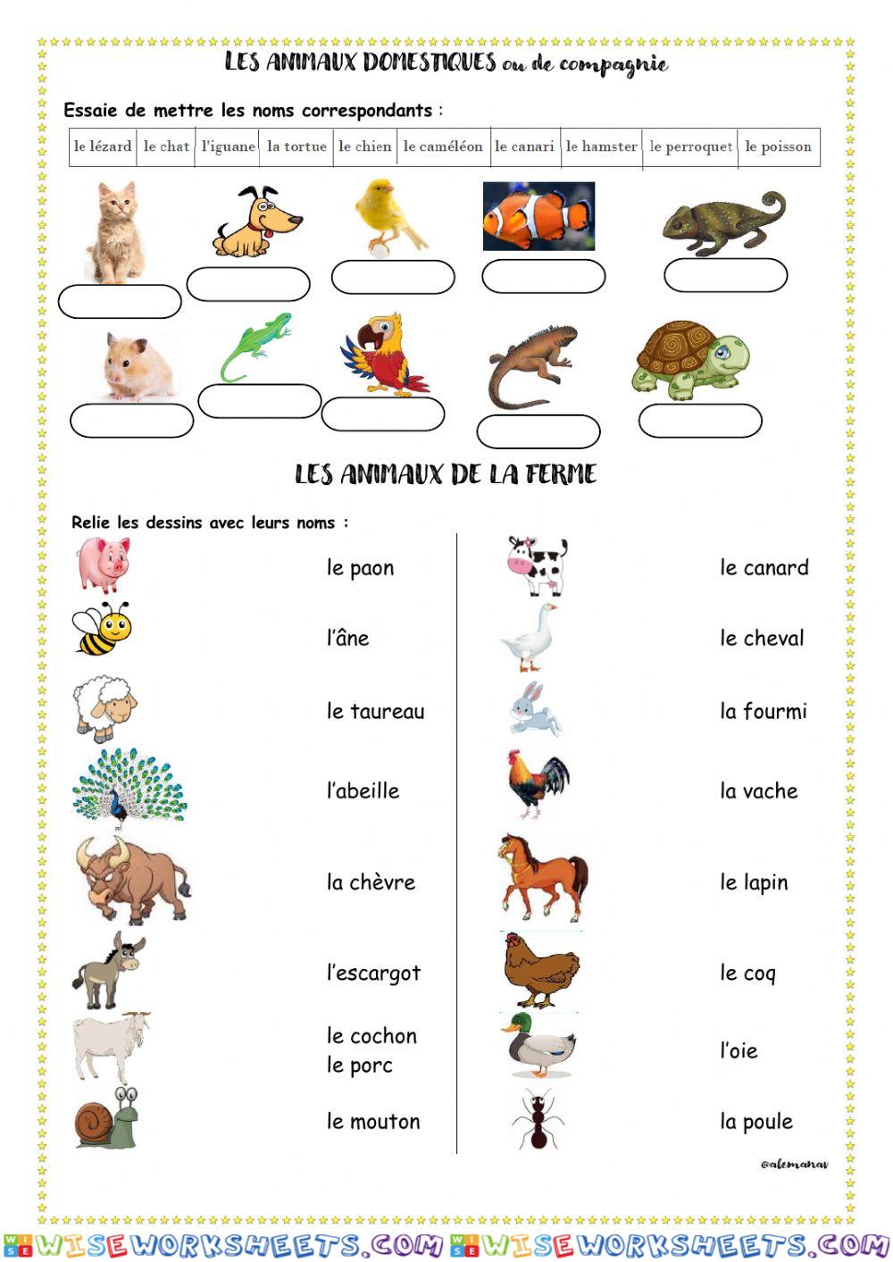 Les animaux