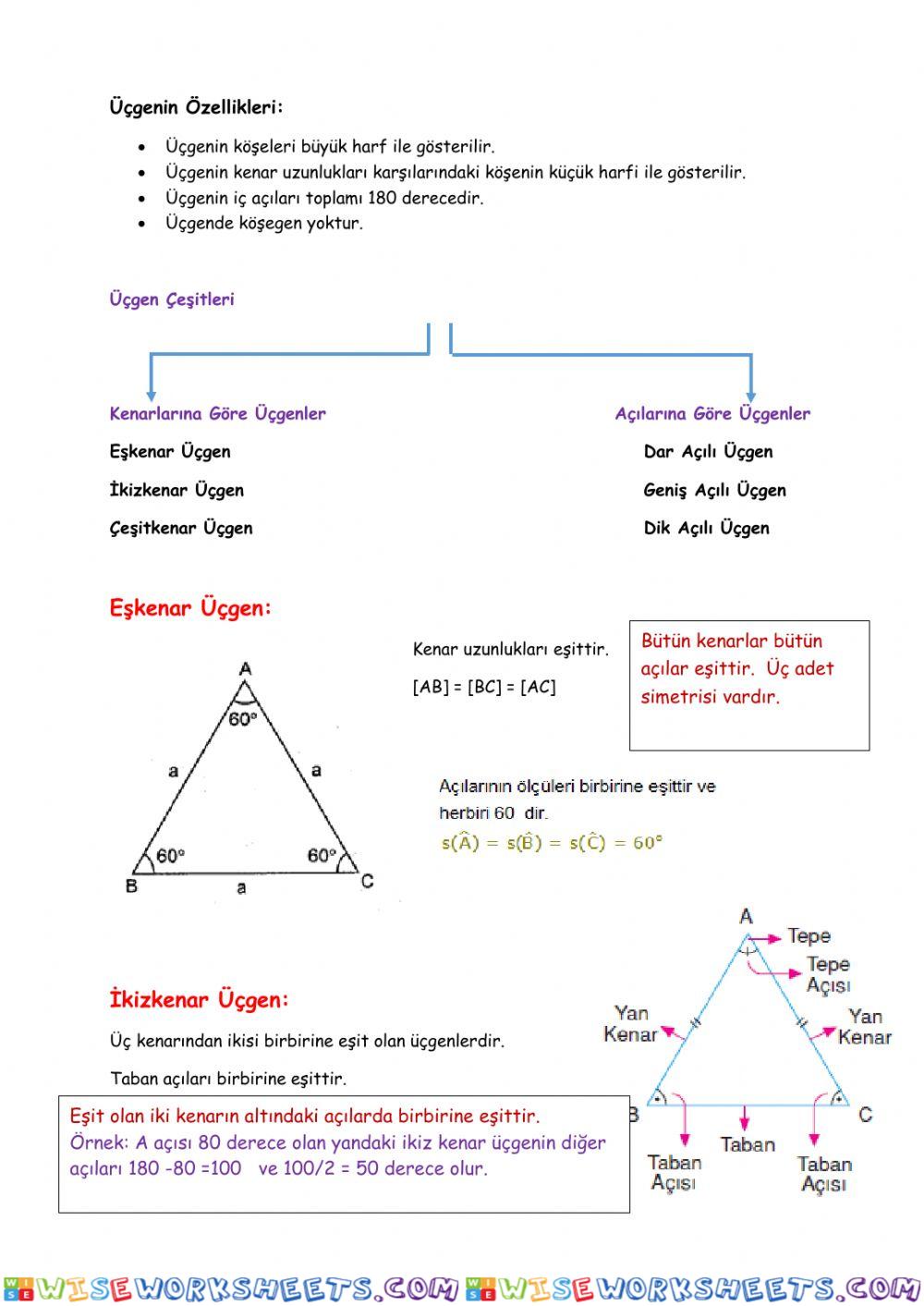 worksheet