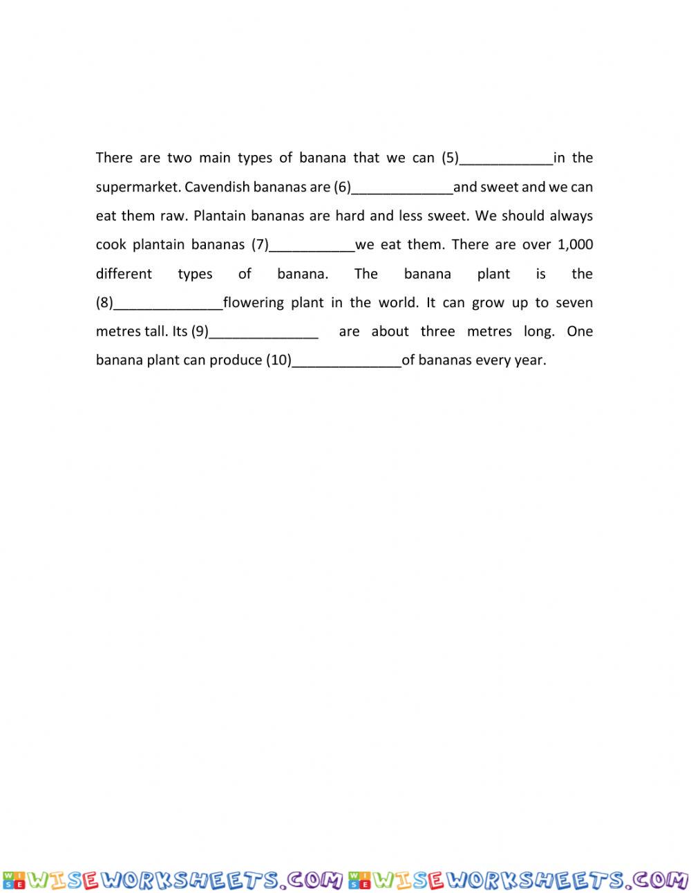 worksheet