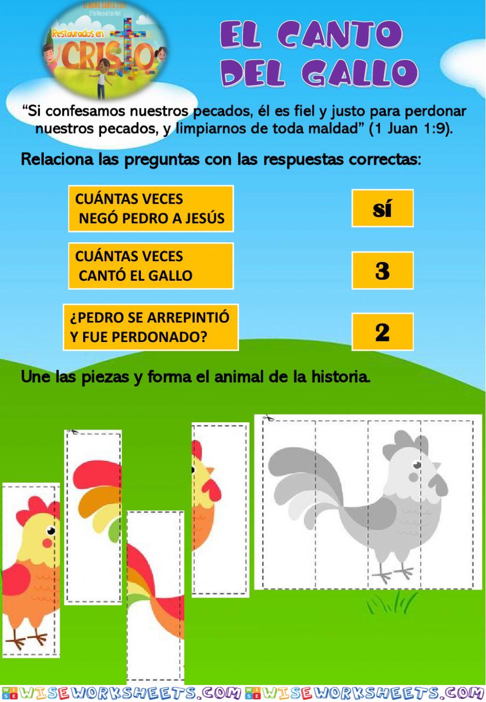 El canto del gallo