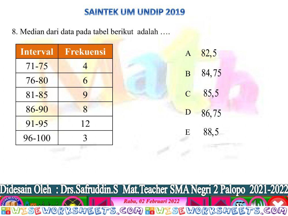 worksheet