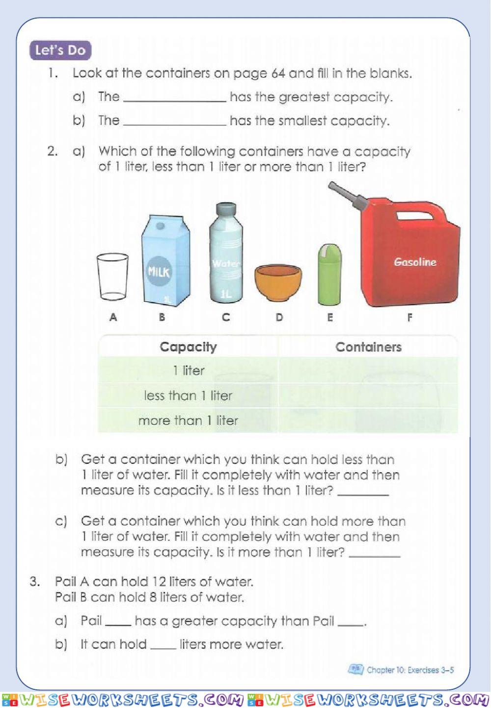 worksheet