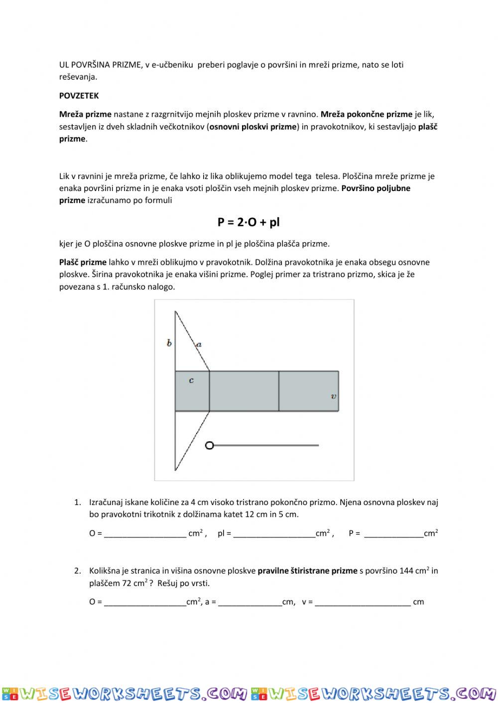 Geometrijska telesa