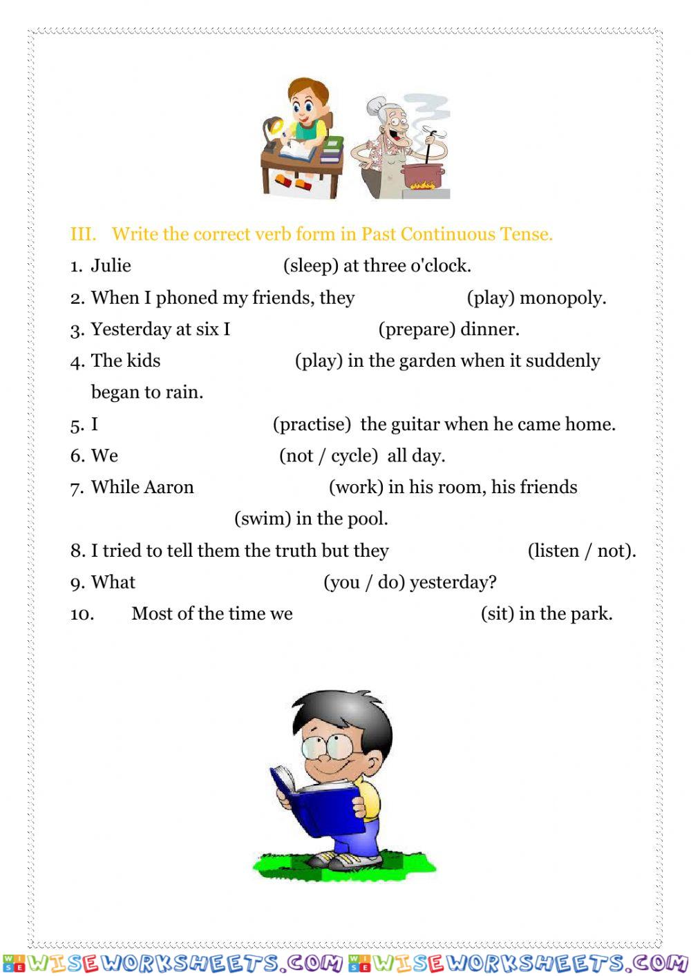 worksheet