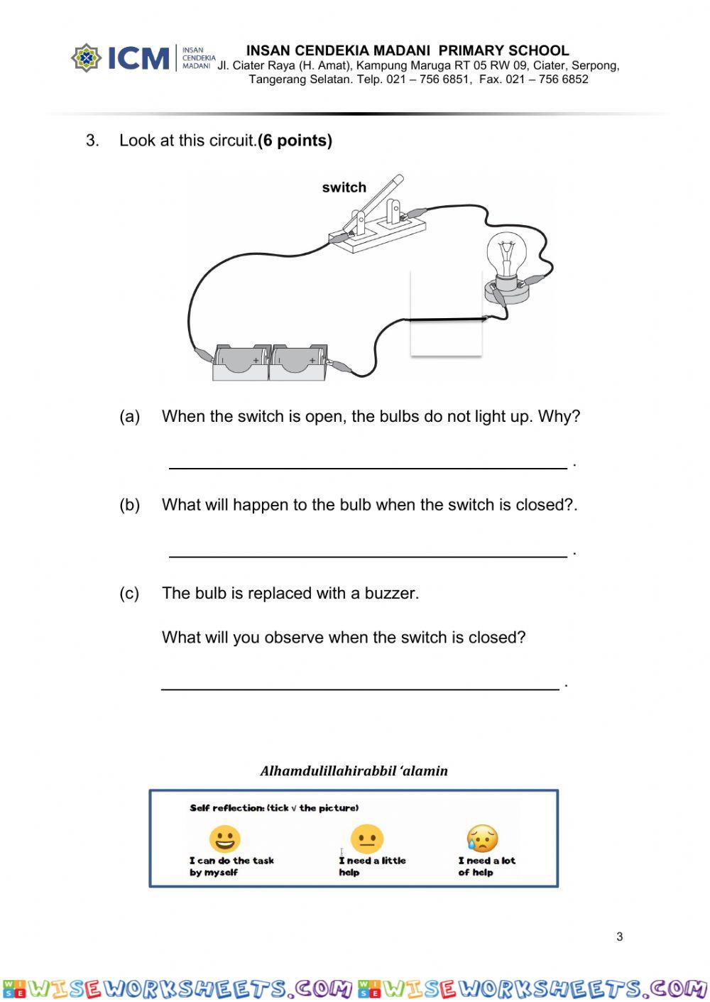 worksheet