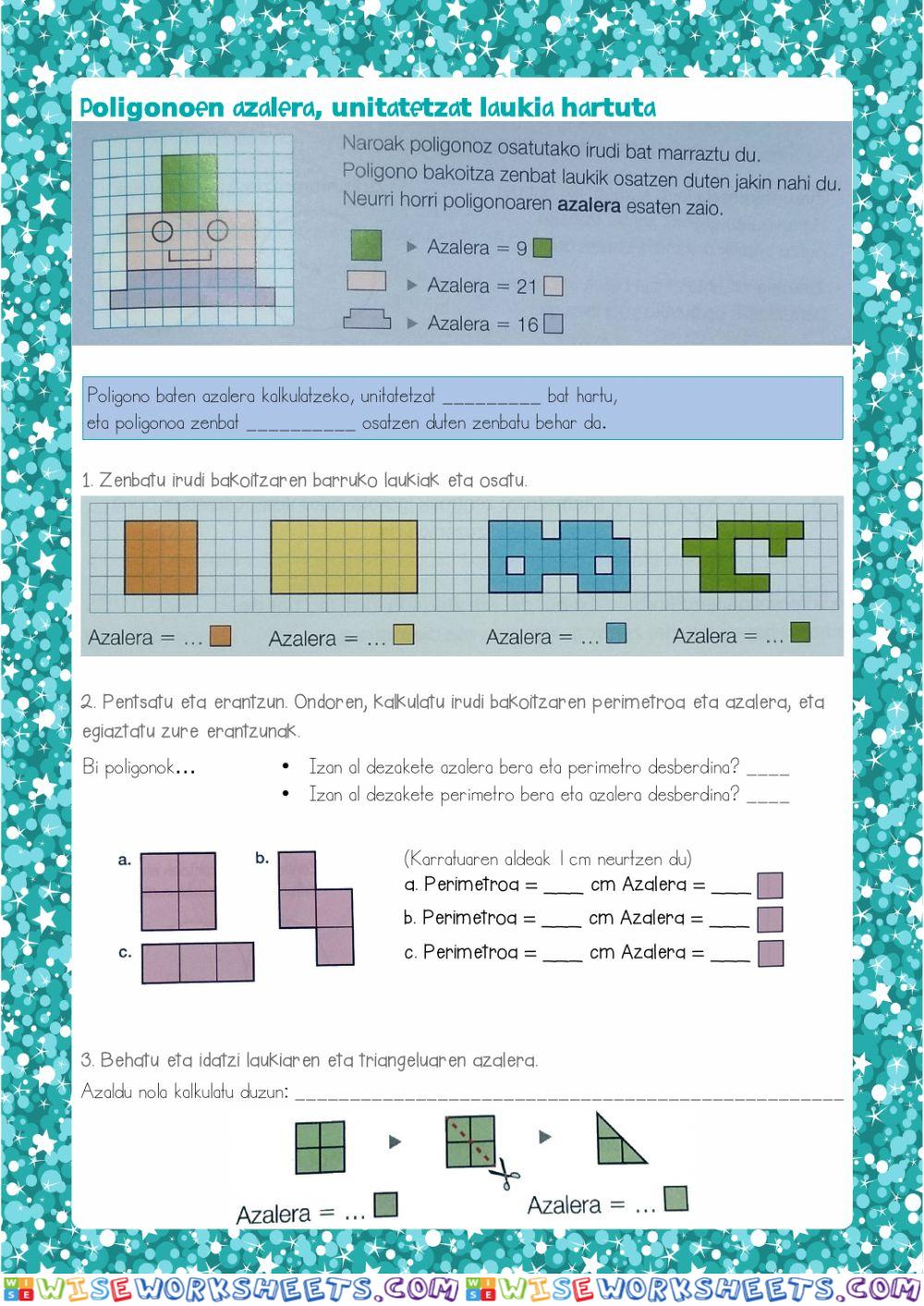 worksheet