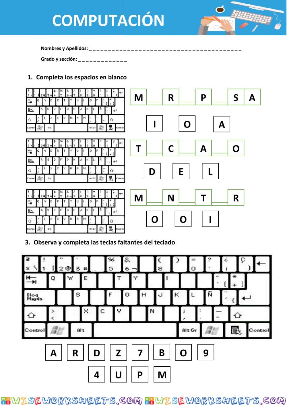 El teclado