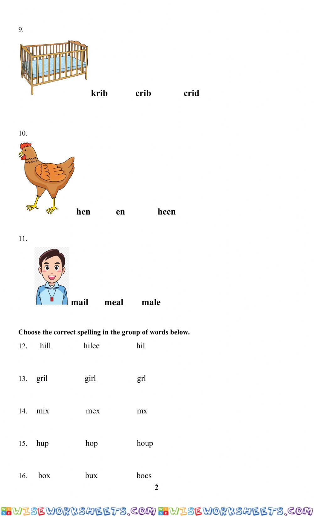 worksheet