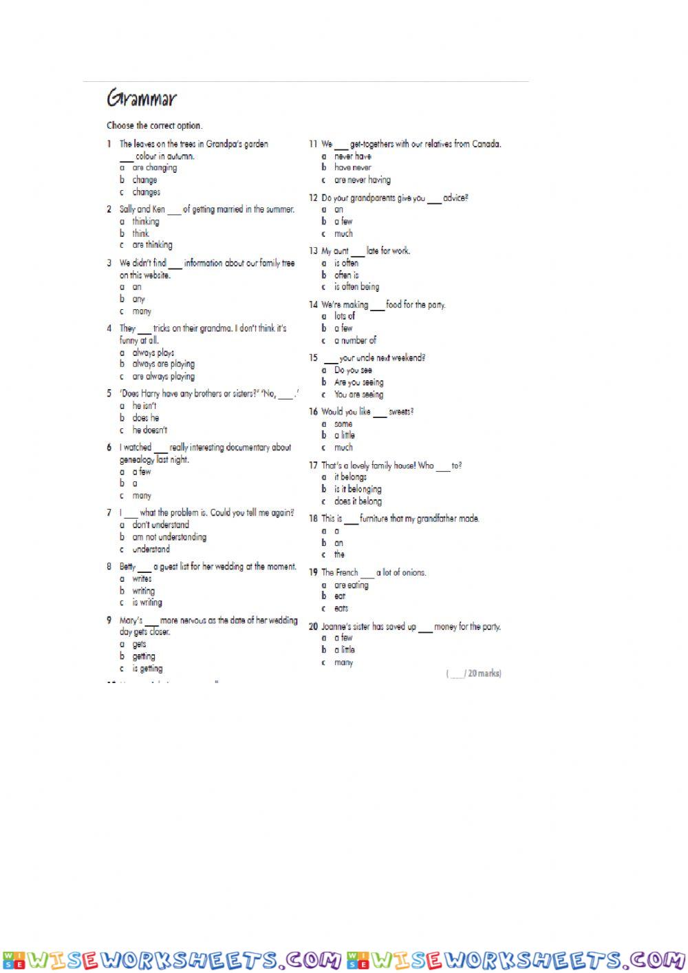 Countable&uncountables nouns