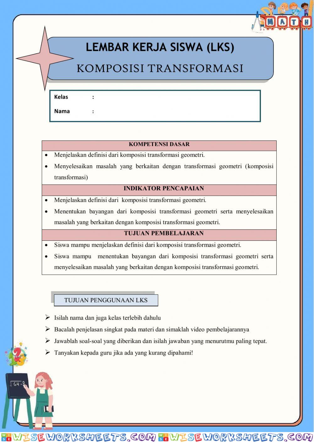 Komposisi Transformasi Geometri