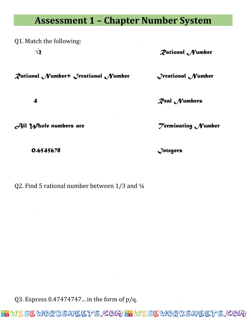 Number System