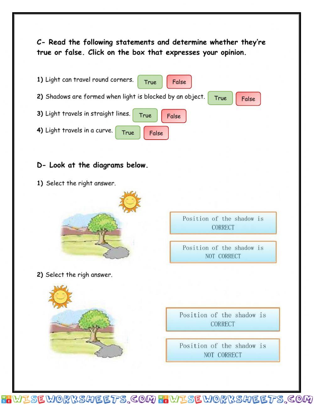 worksheet