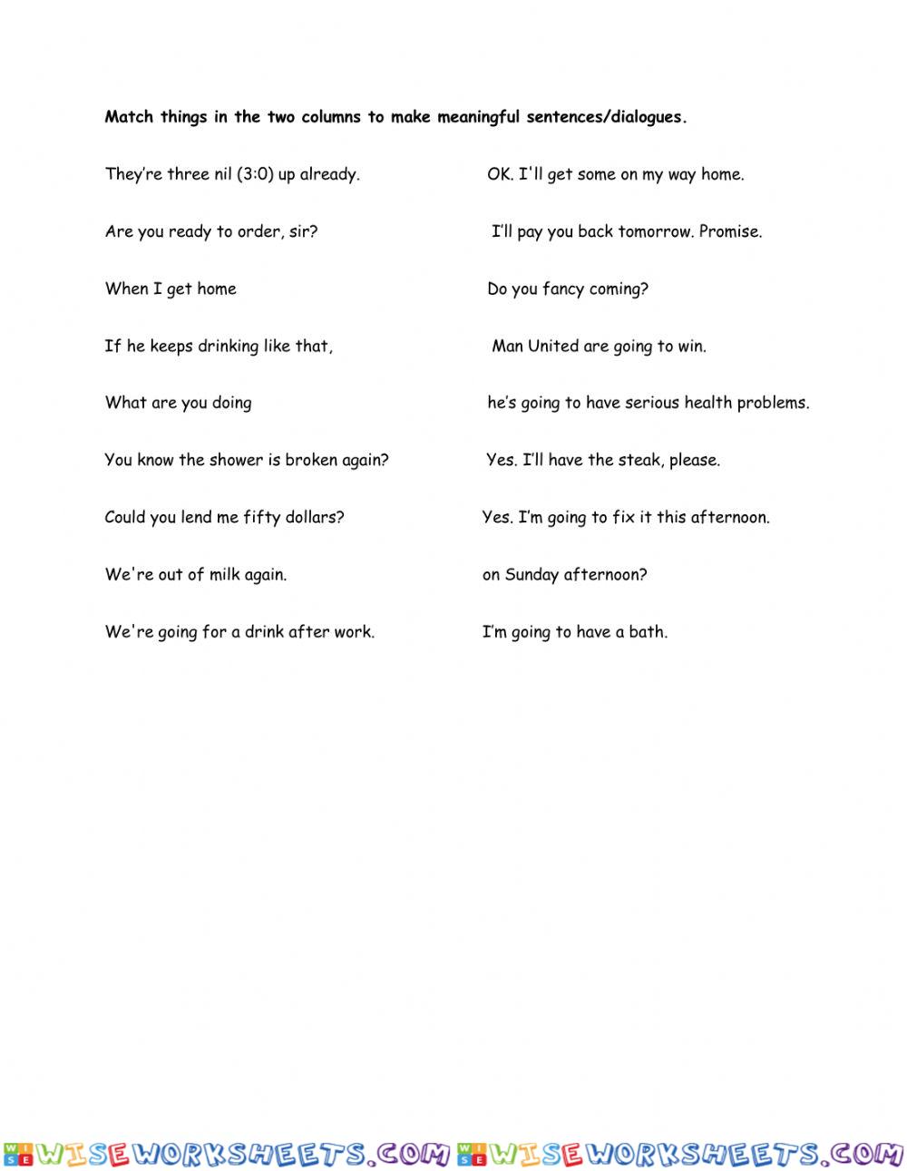 Future tense practice