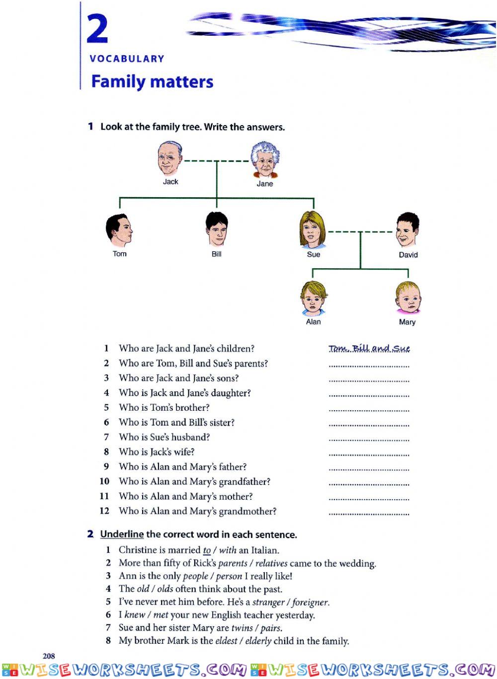 worksheet