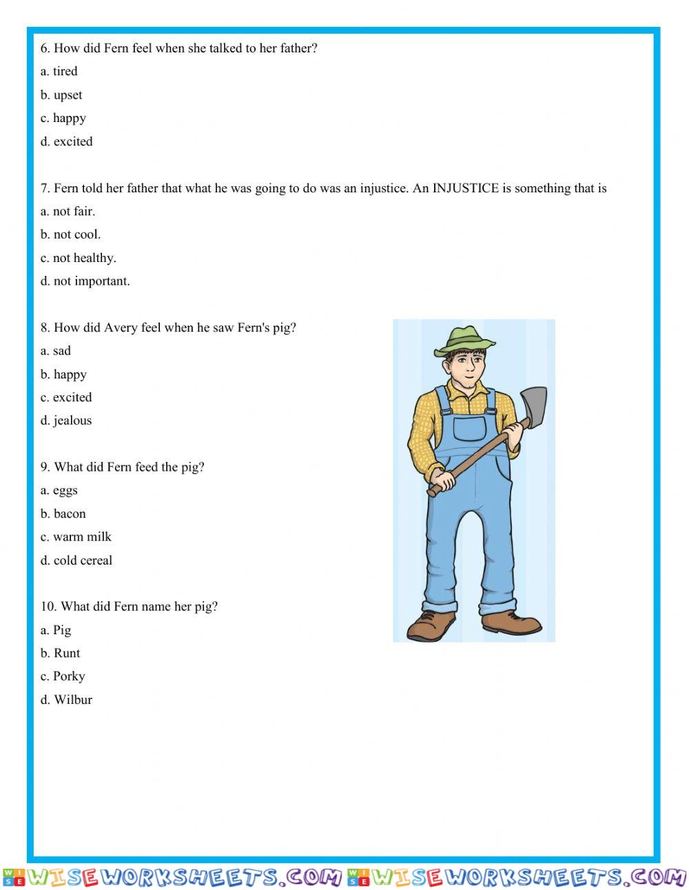 worksheet