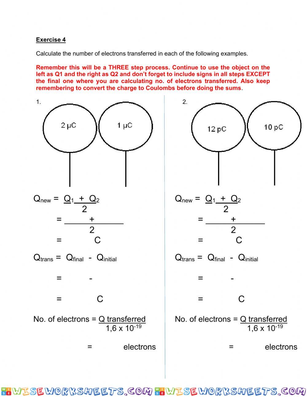 worksheet