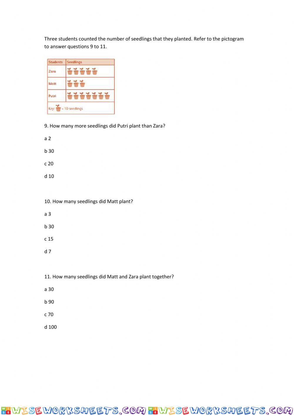 worksheet