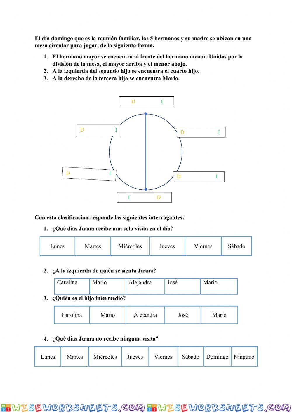 worksheet