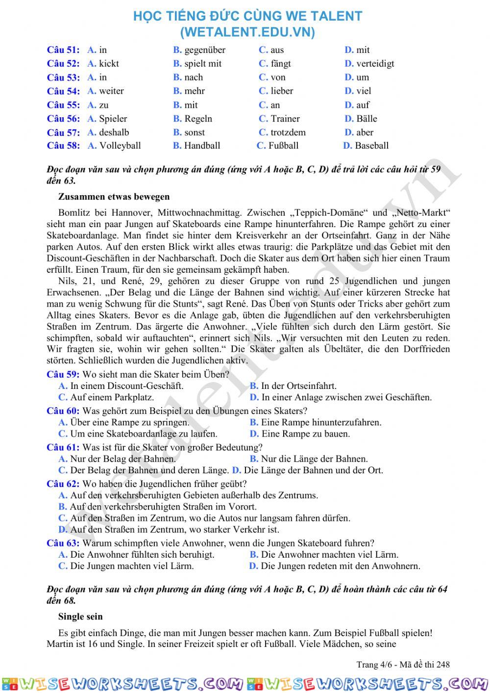worksheet