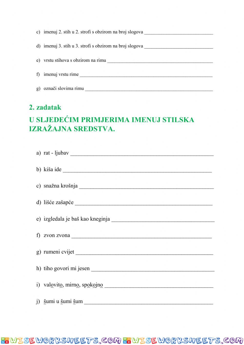 worksheet