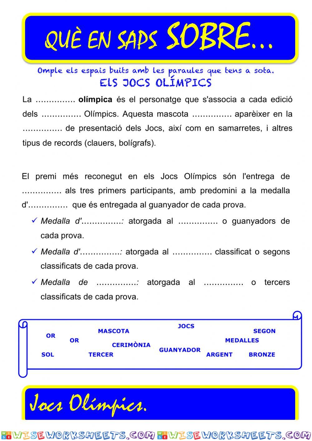 Que saps sobre...Jocs Olimpics CM-3r 04