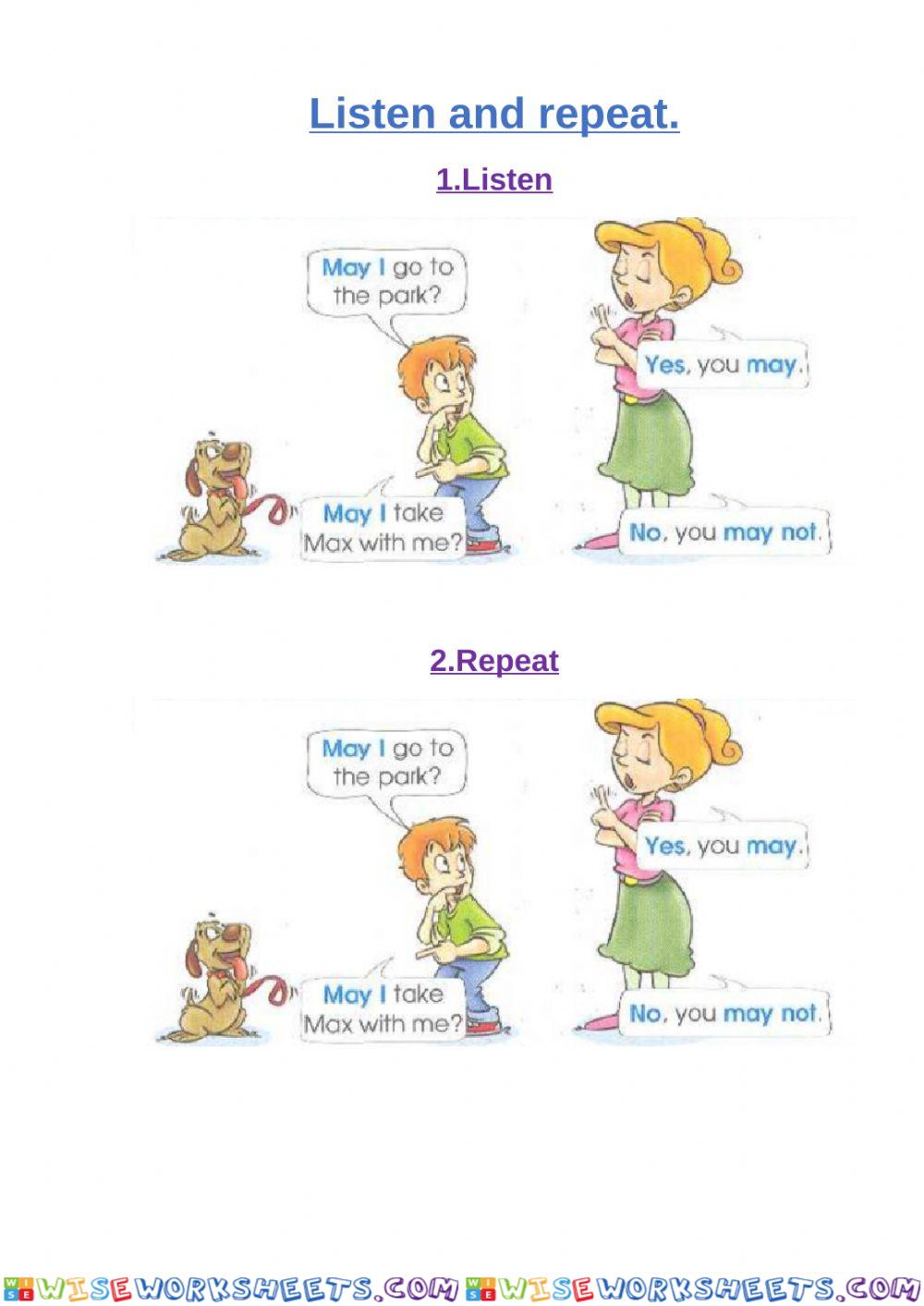 Dialogue May I....