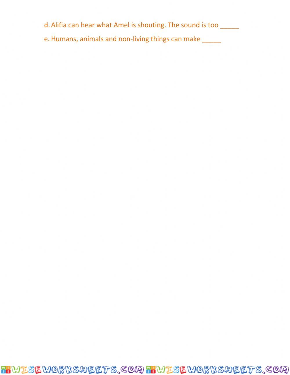 worksheet