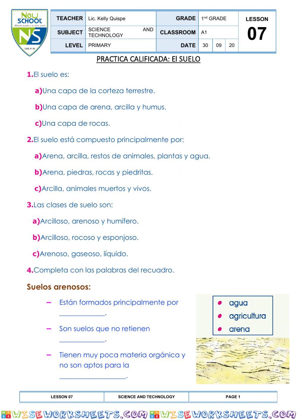 El suelo