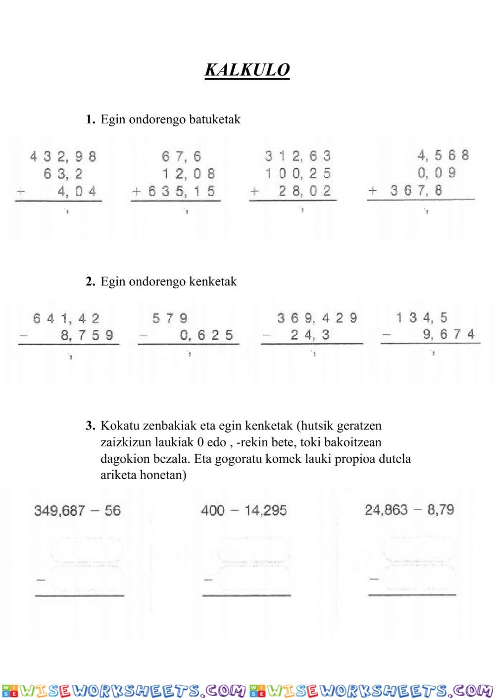 Kalkulua