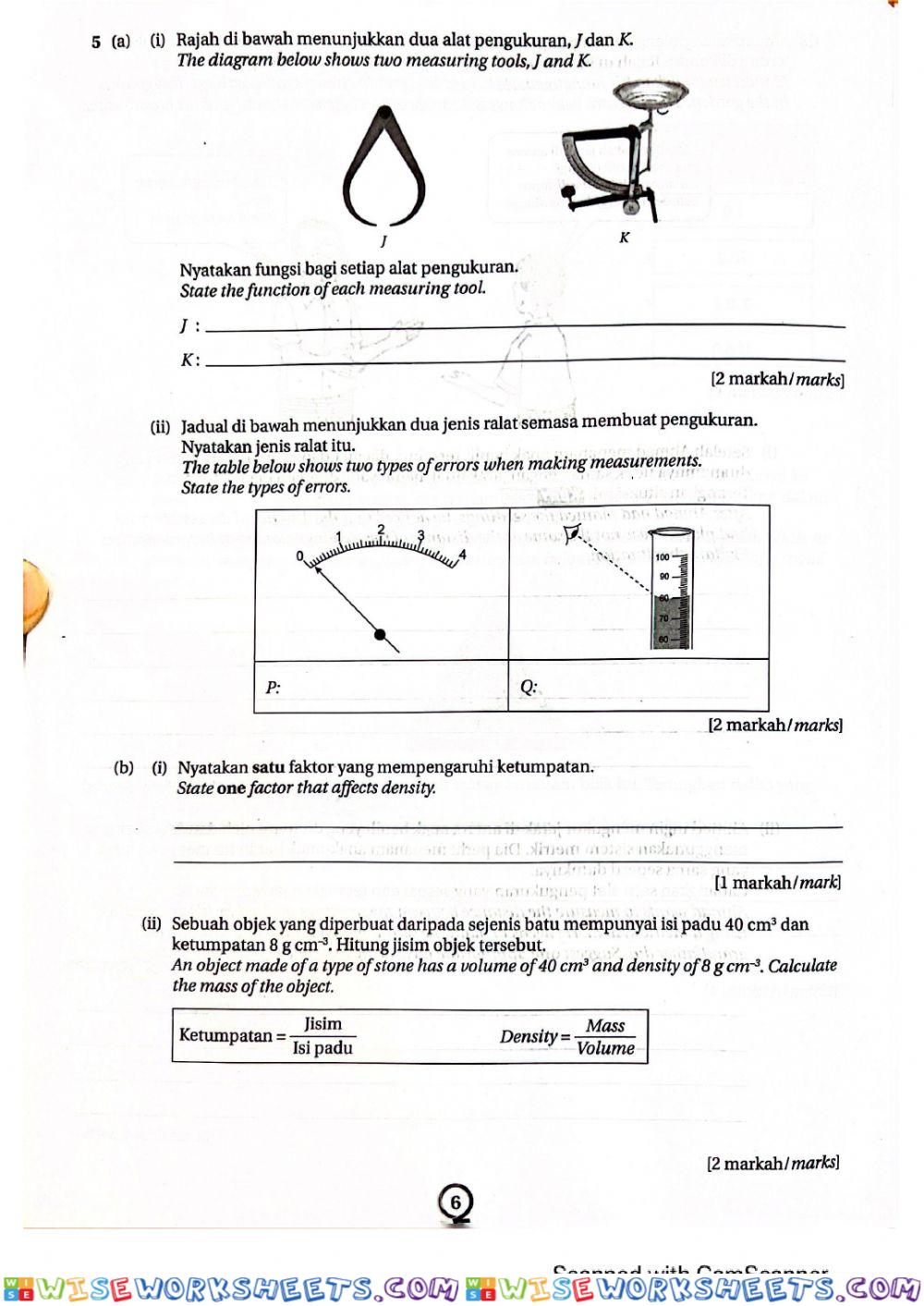 Scientific investigation