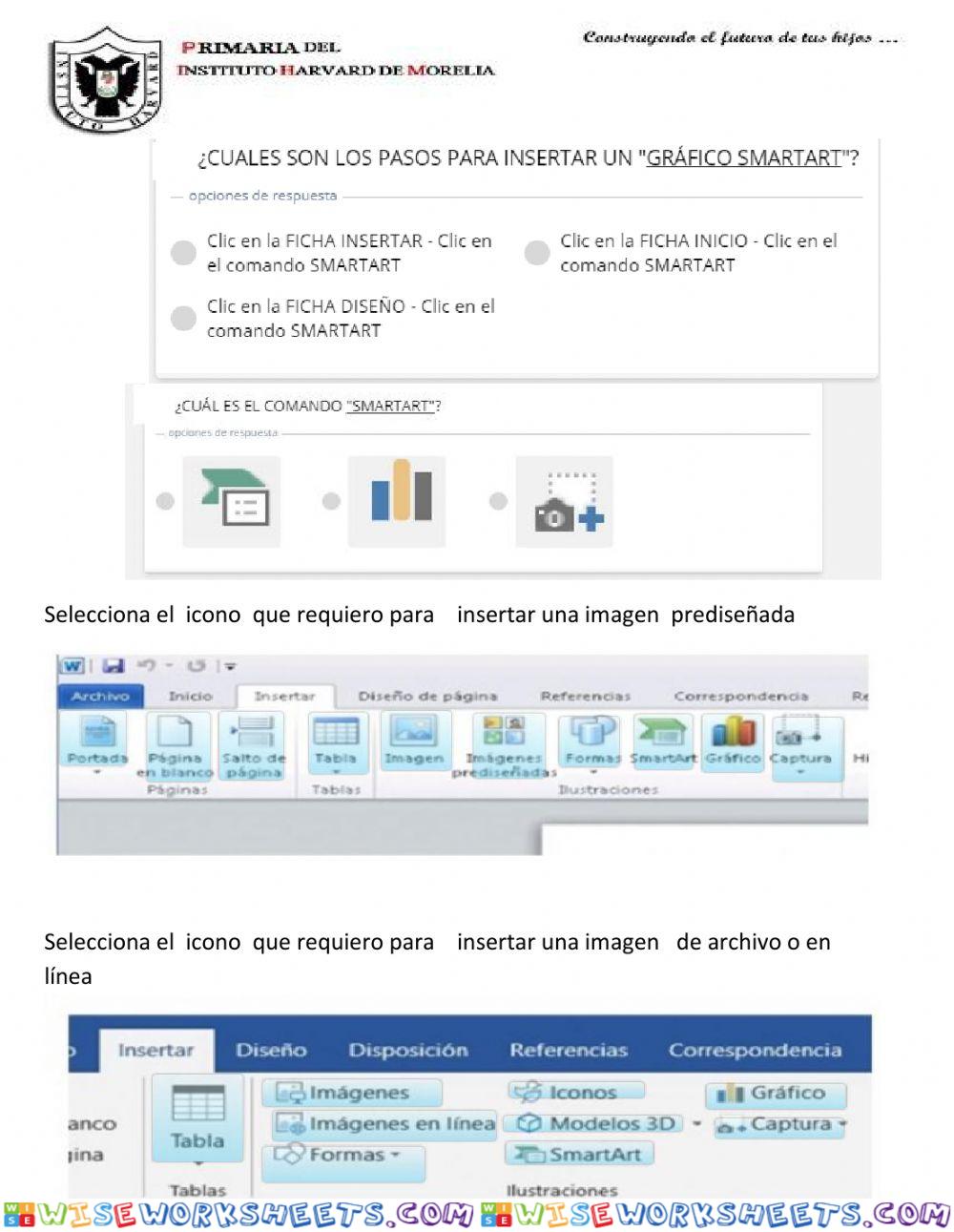 worksheet