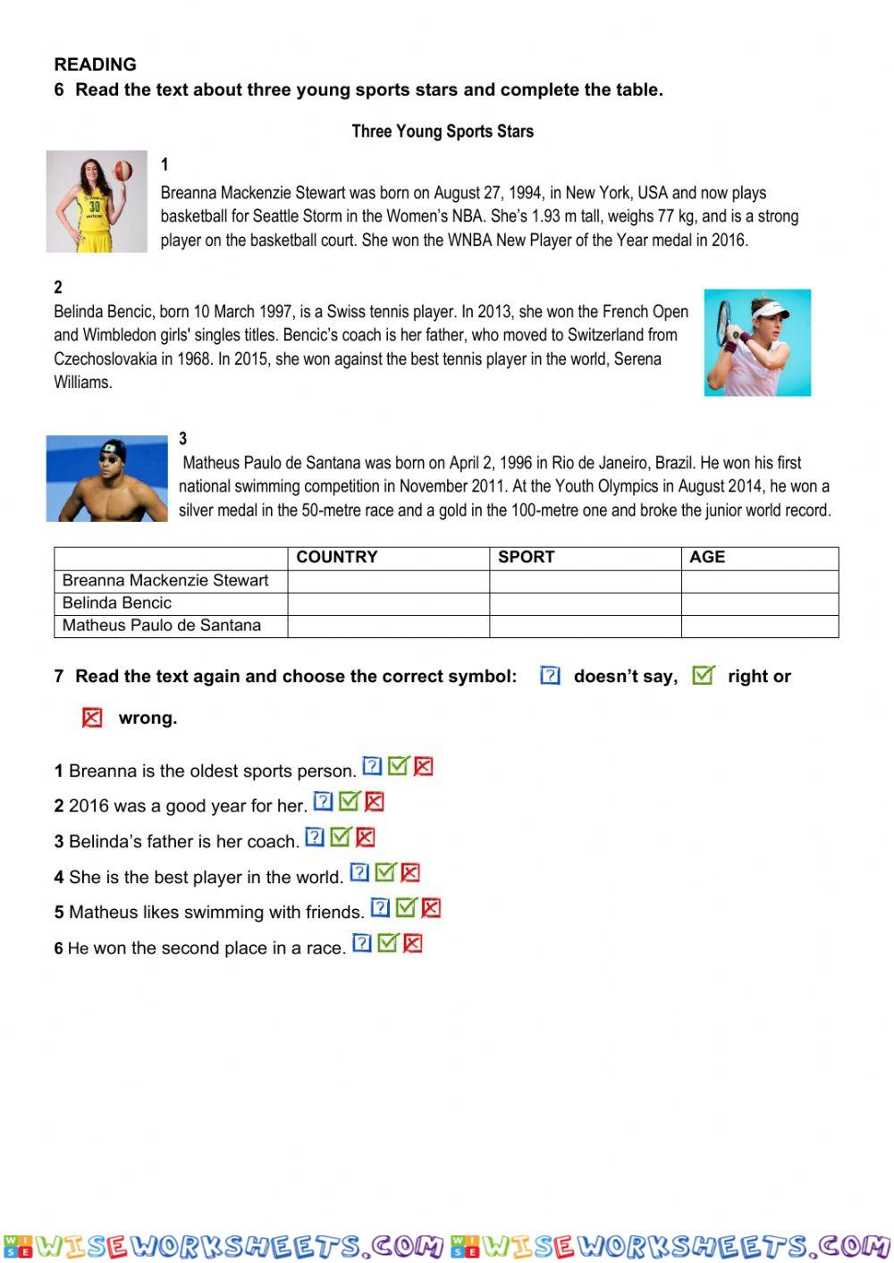 worksheet