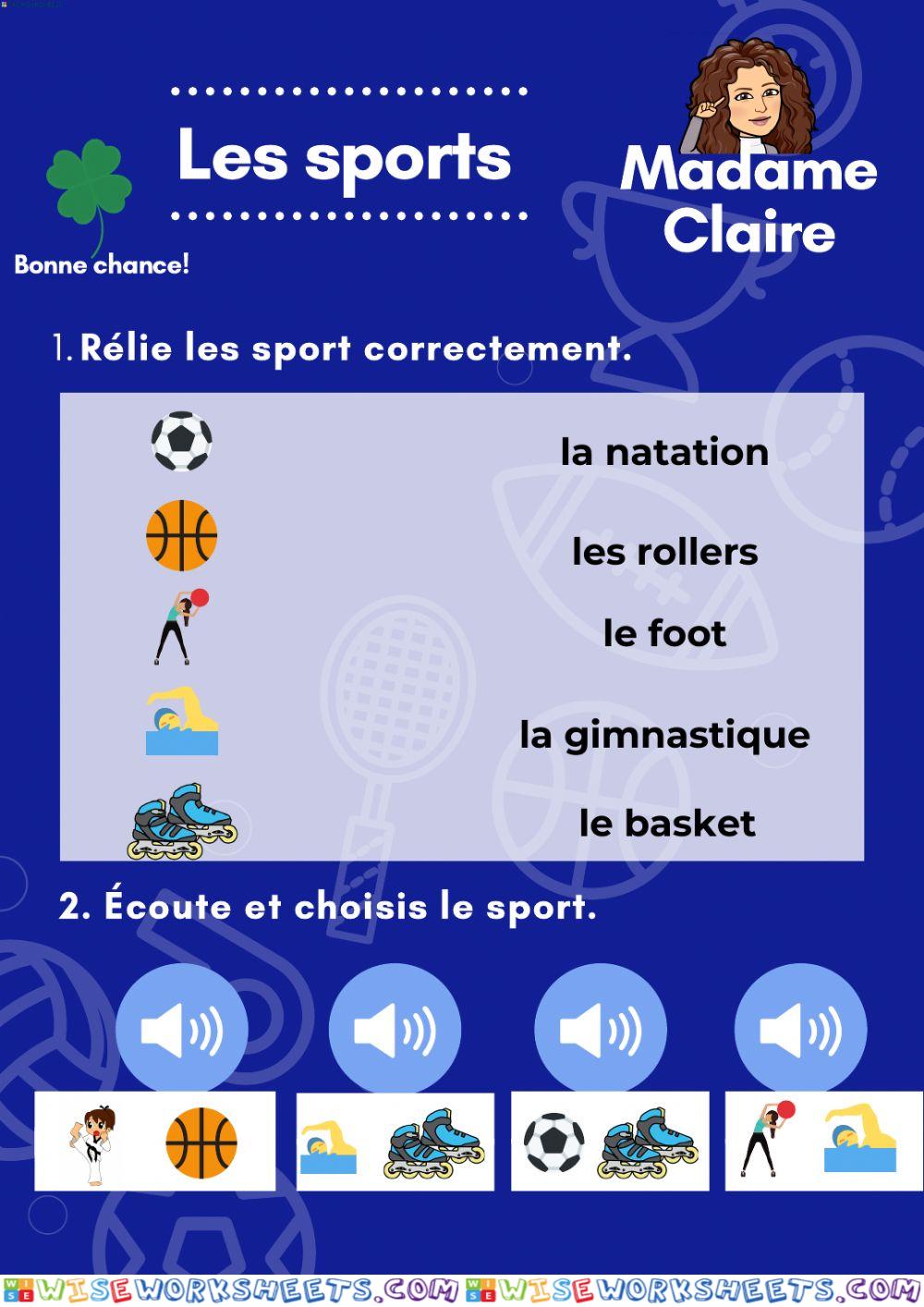 Les sports