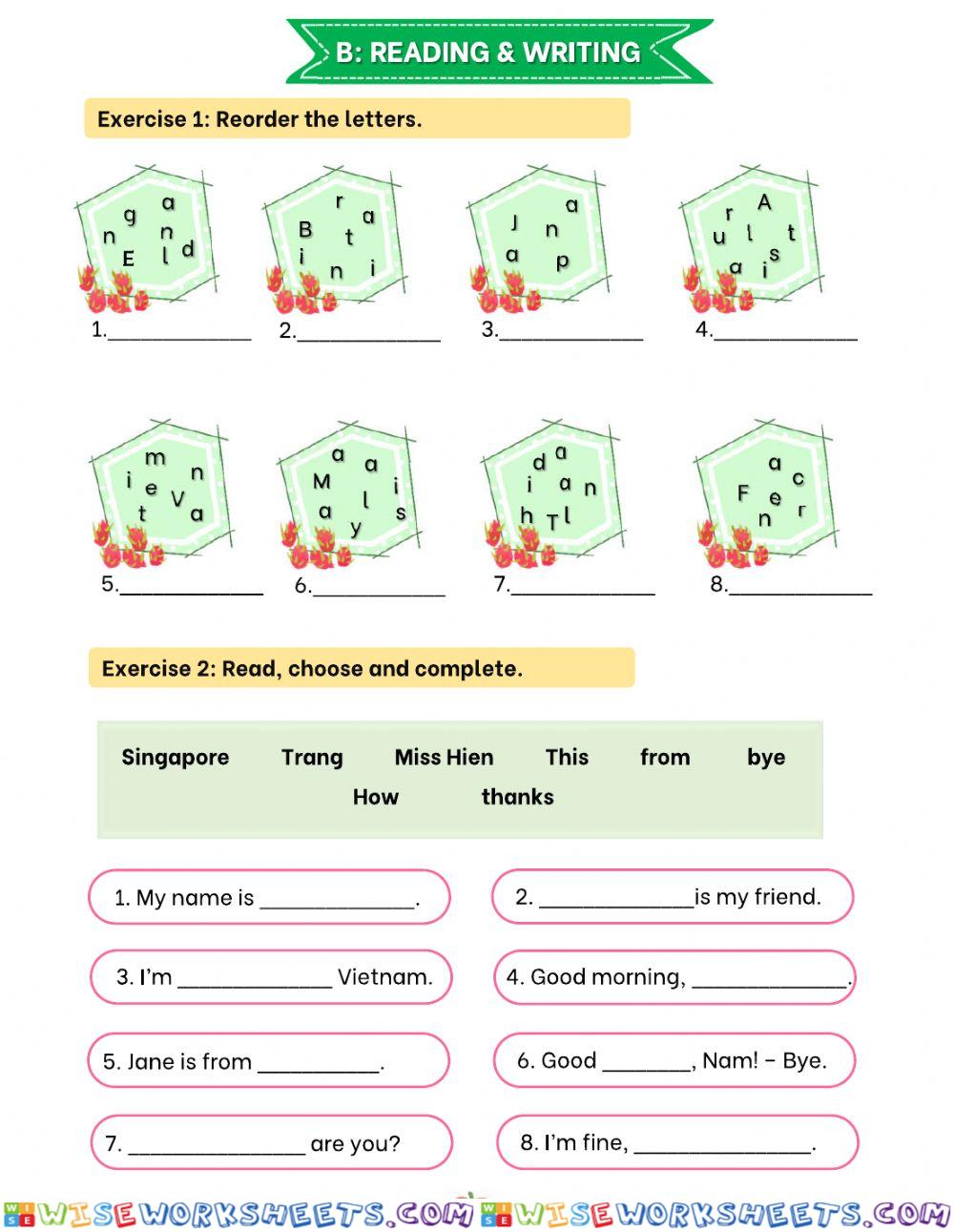 E4. global success - unit 1