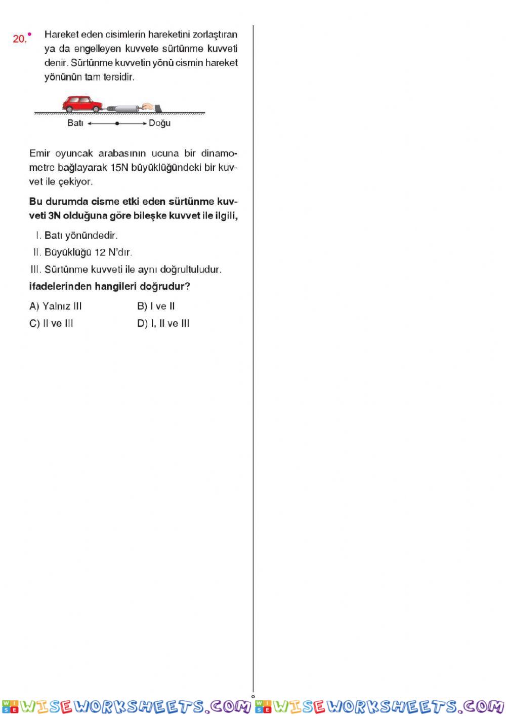 worksheet