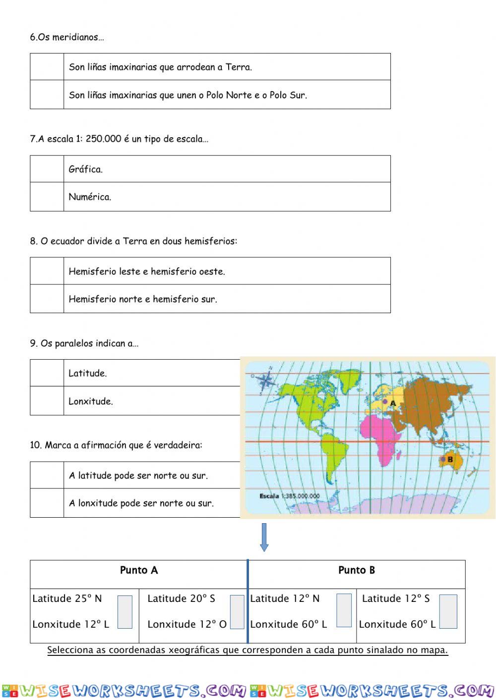 worksheet