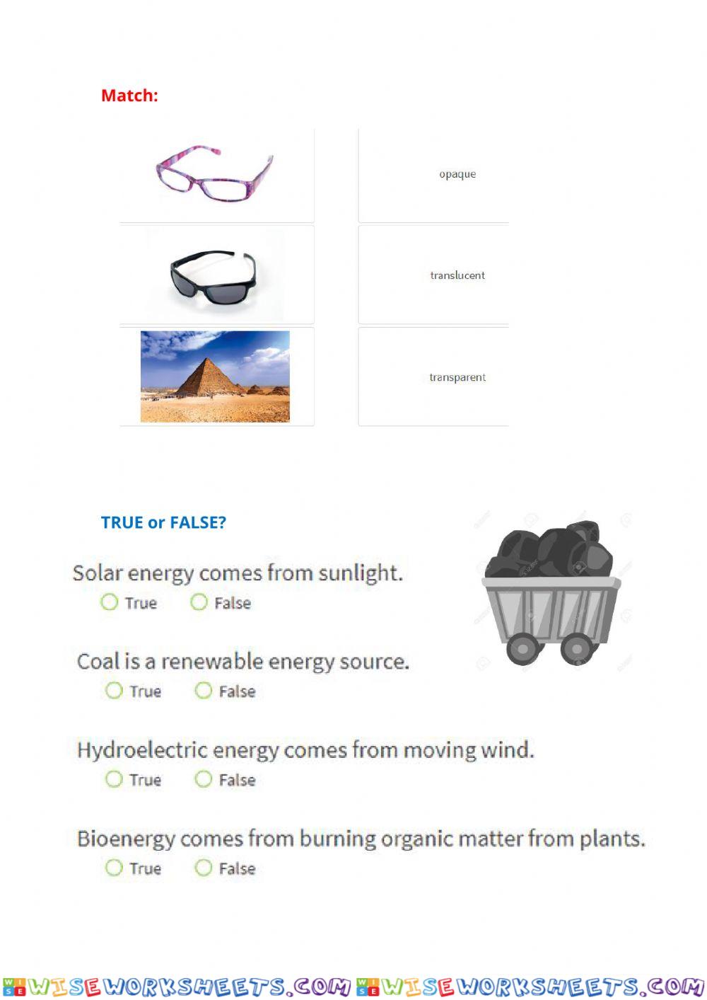 worksheet