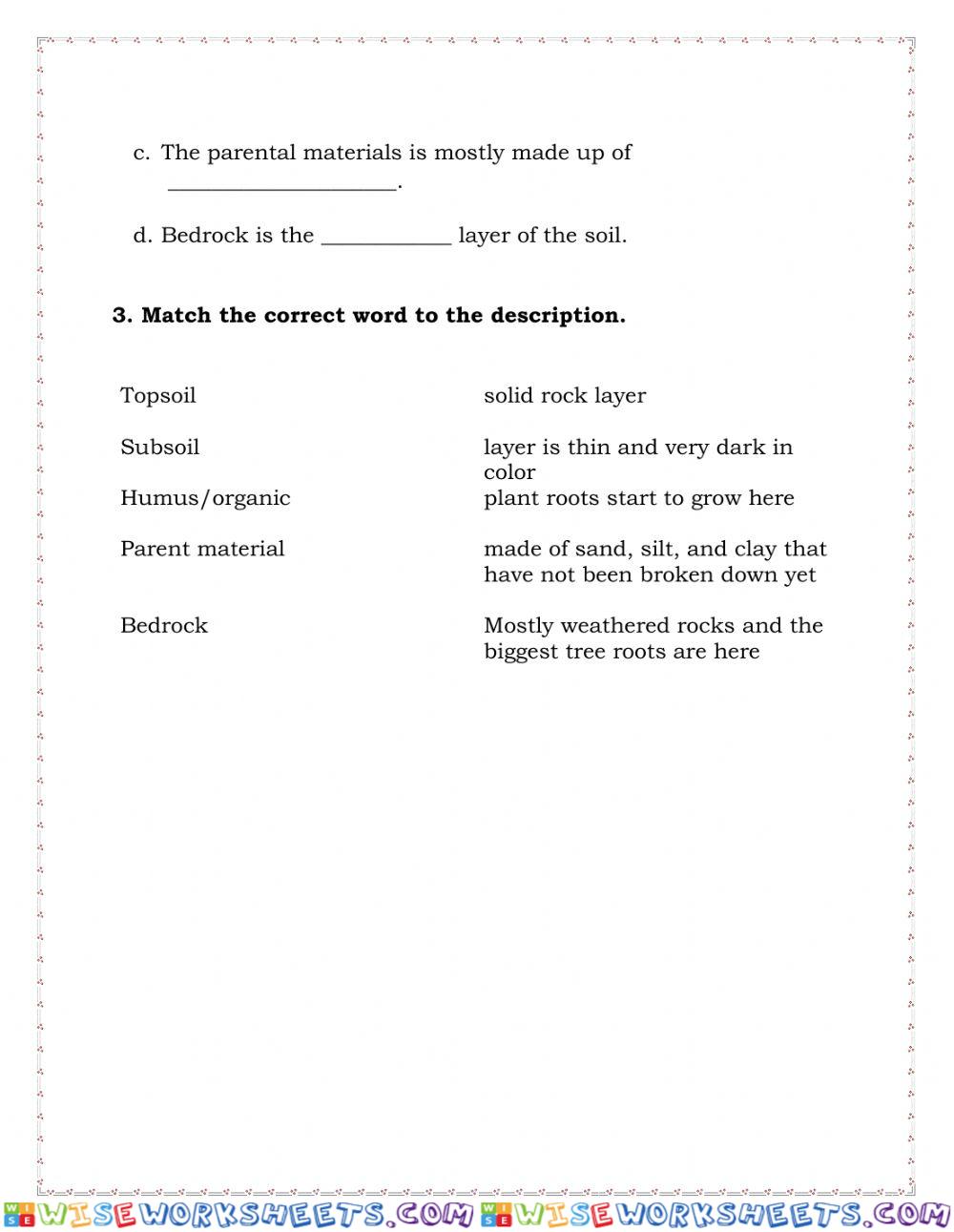 worksheet