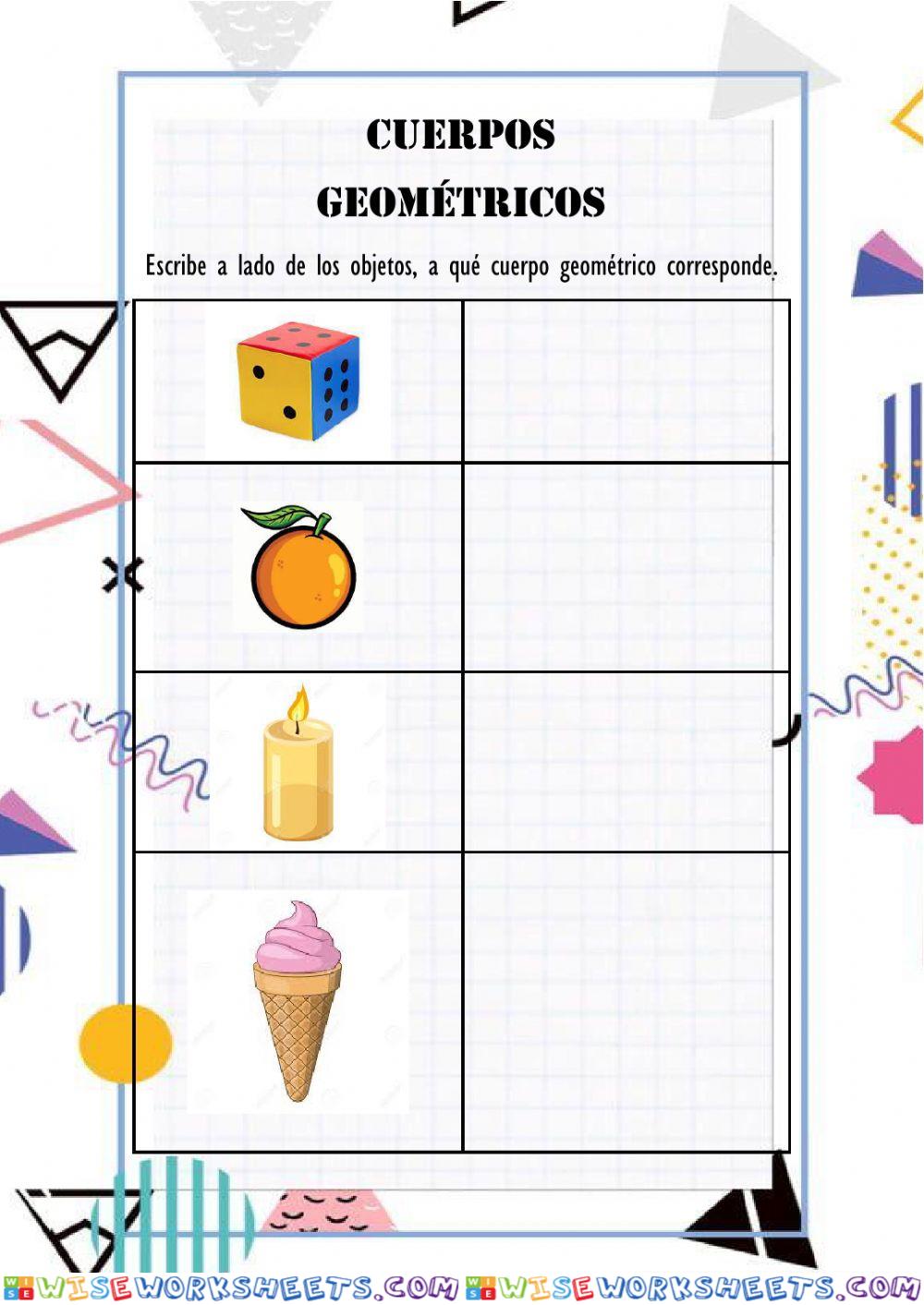 Cuerpos geométricos