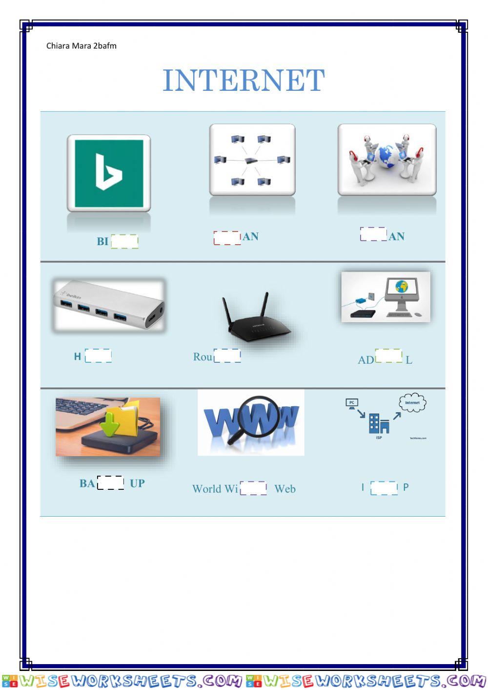 Completamento Internet