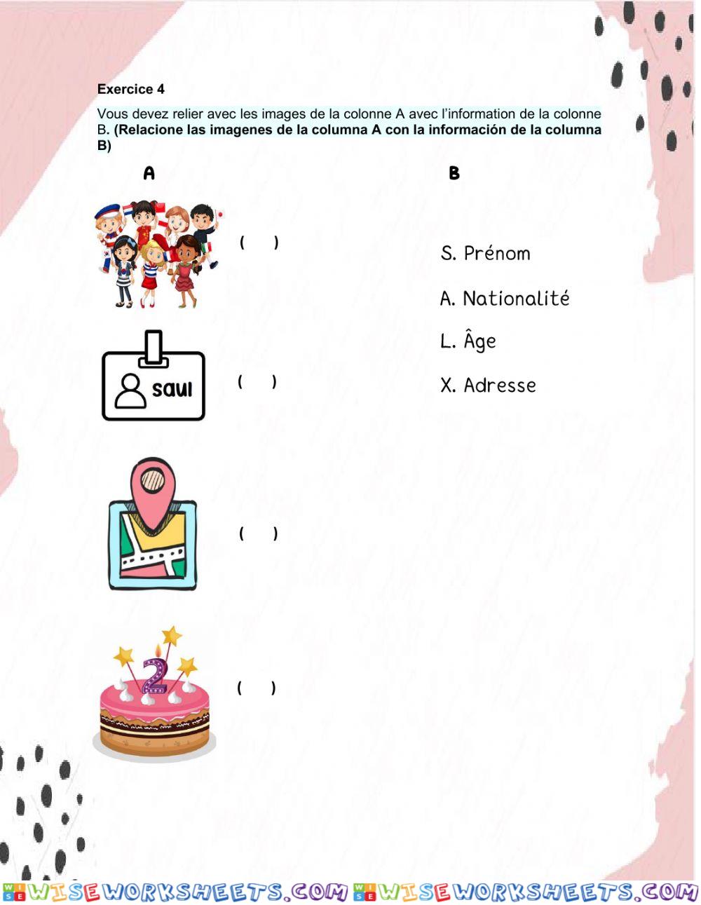 worksheet