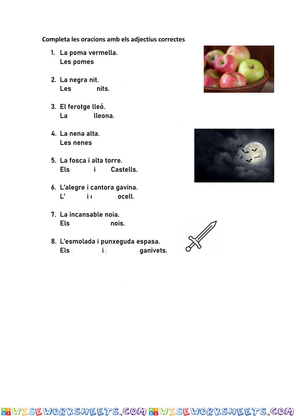 worksheet