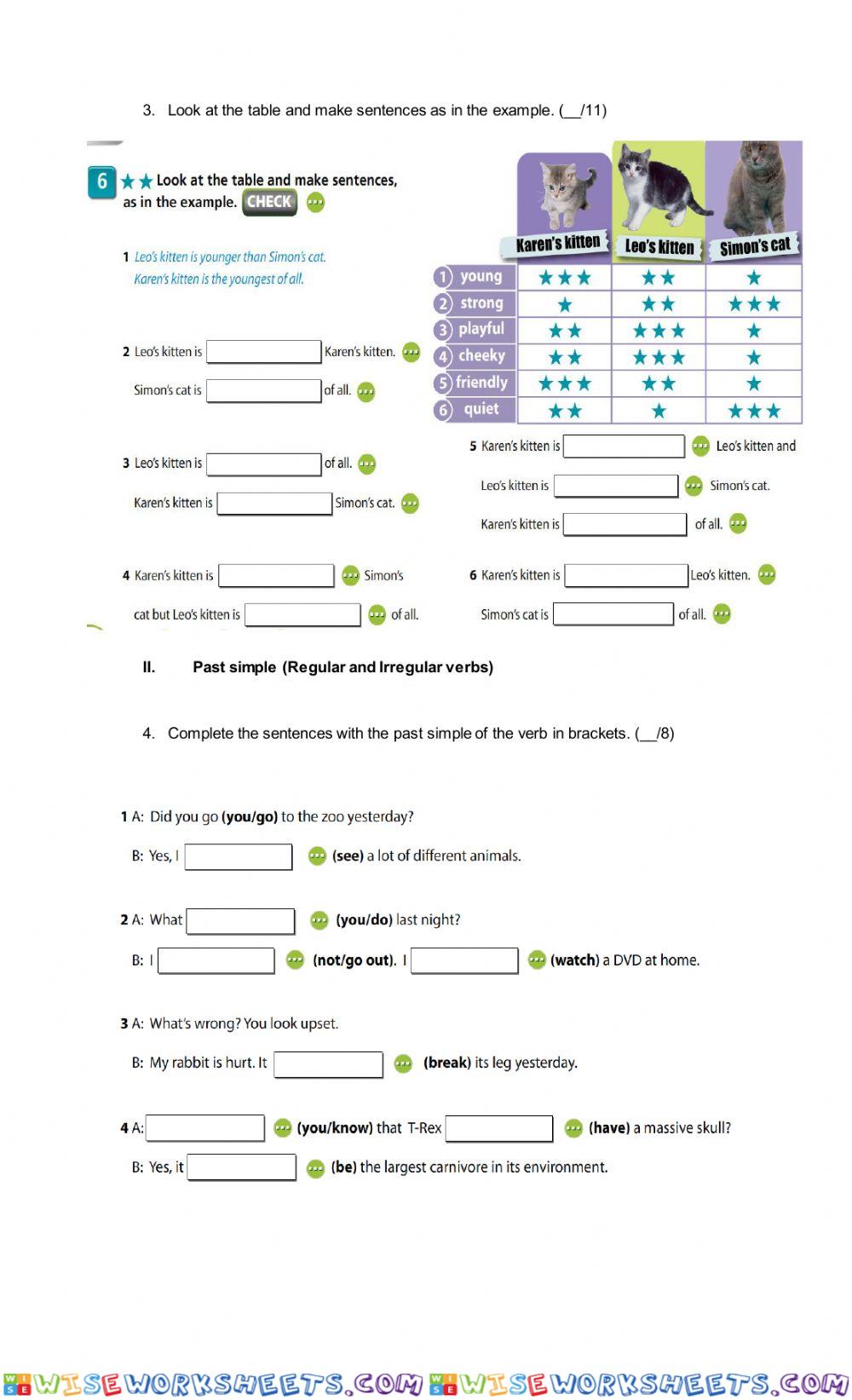 worksheet