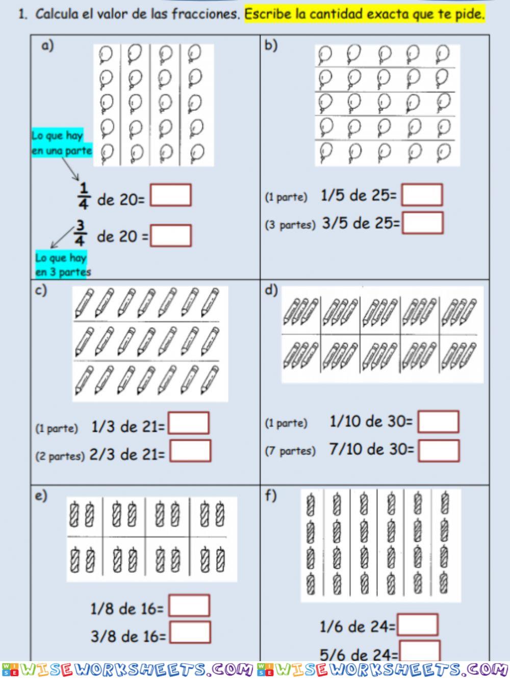 worksheet