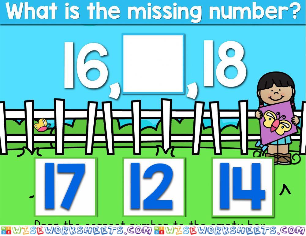 Numbers 1 to 20