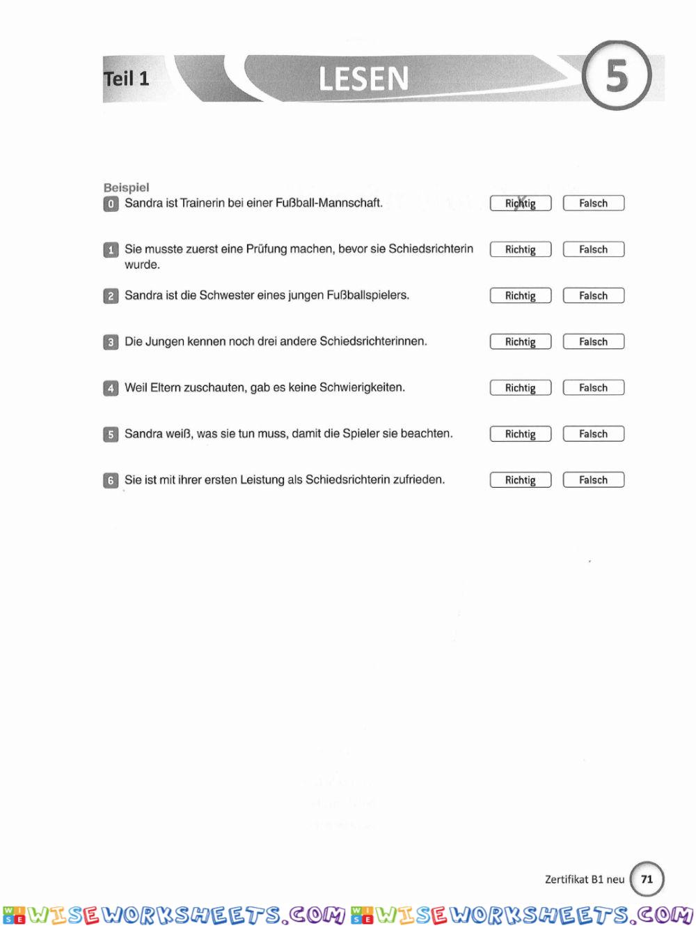 worksheet