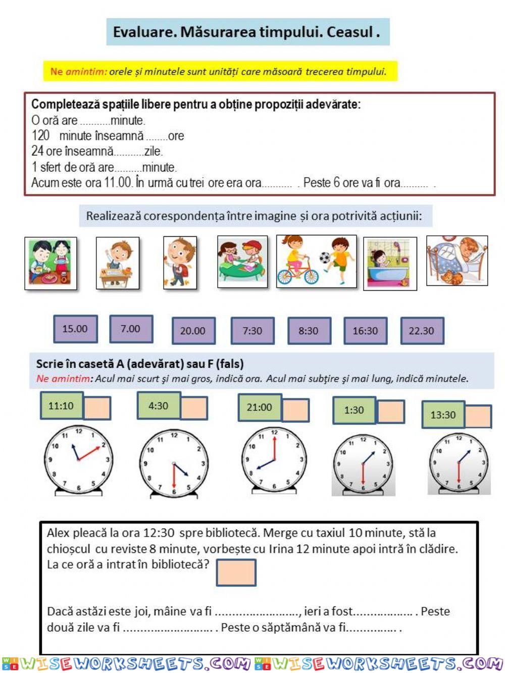 Timpul-Ceasul-evaluare