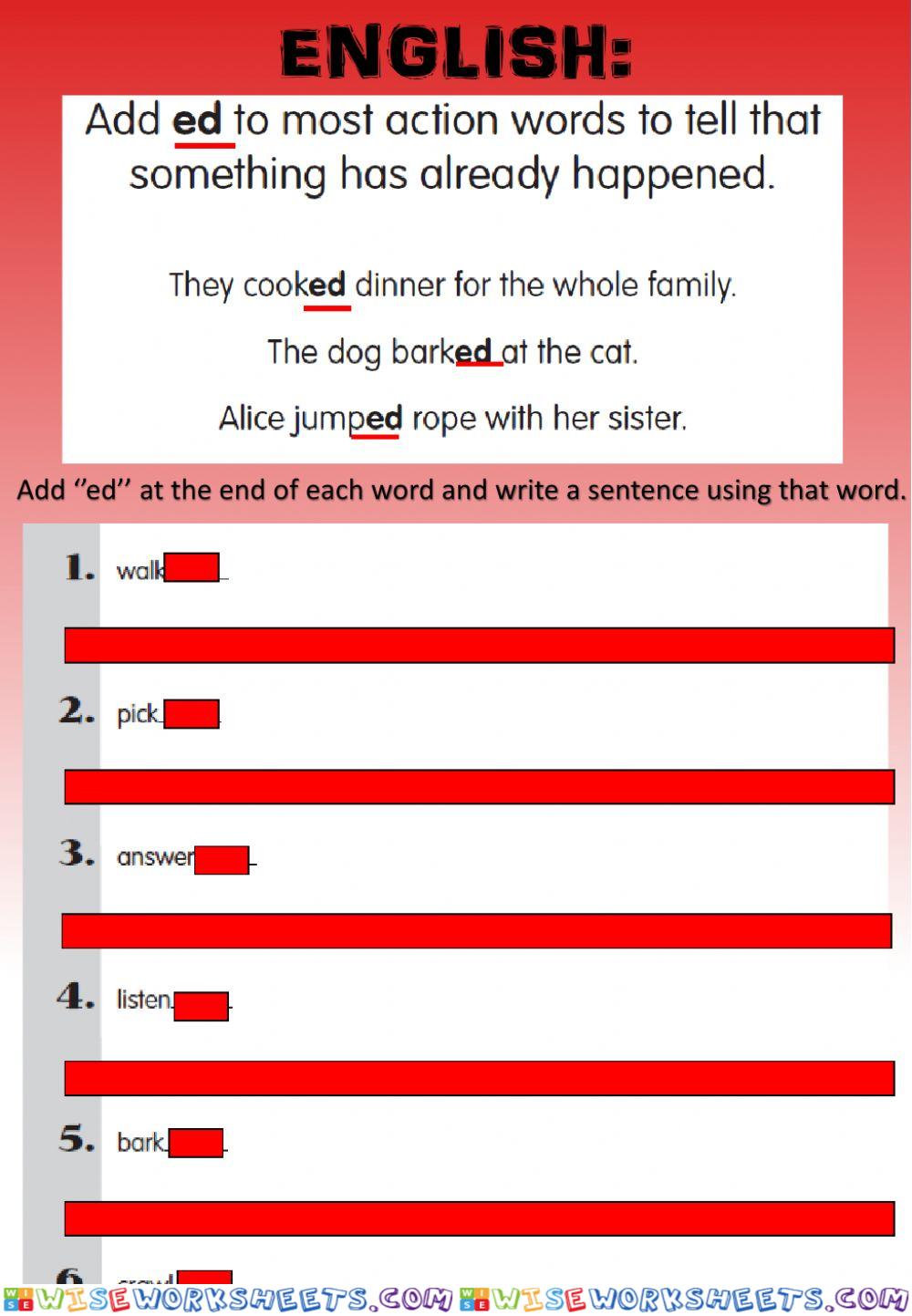 WEEK 21: TUESDAY: Grammar