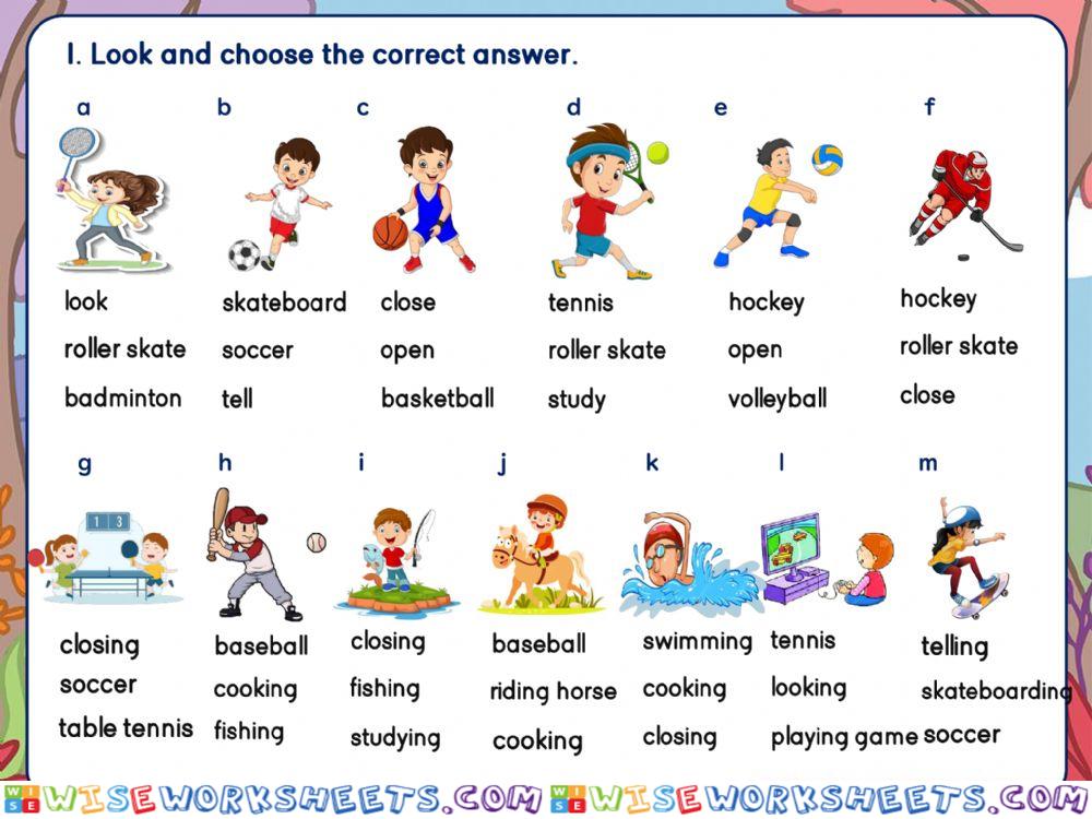 worksheet